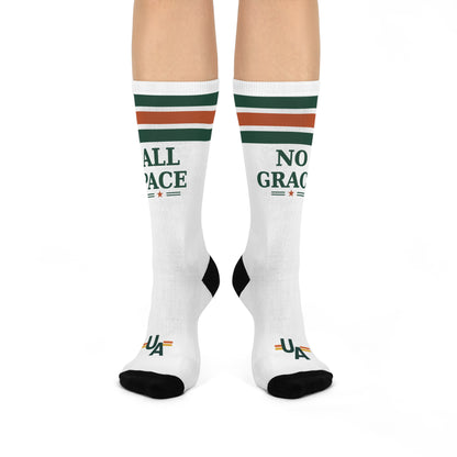 All Pace No Grace Cushioned Crew Socks