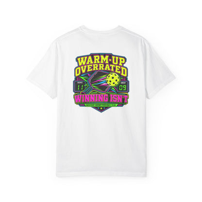 Pickleball ‘Warm Up Overrated, Winning Isn’t'