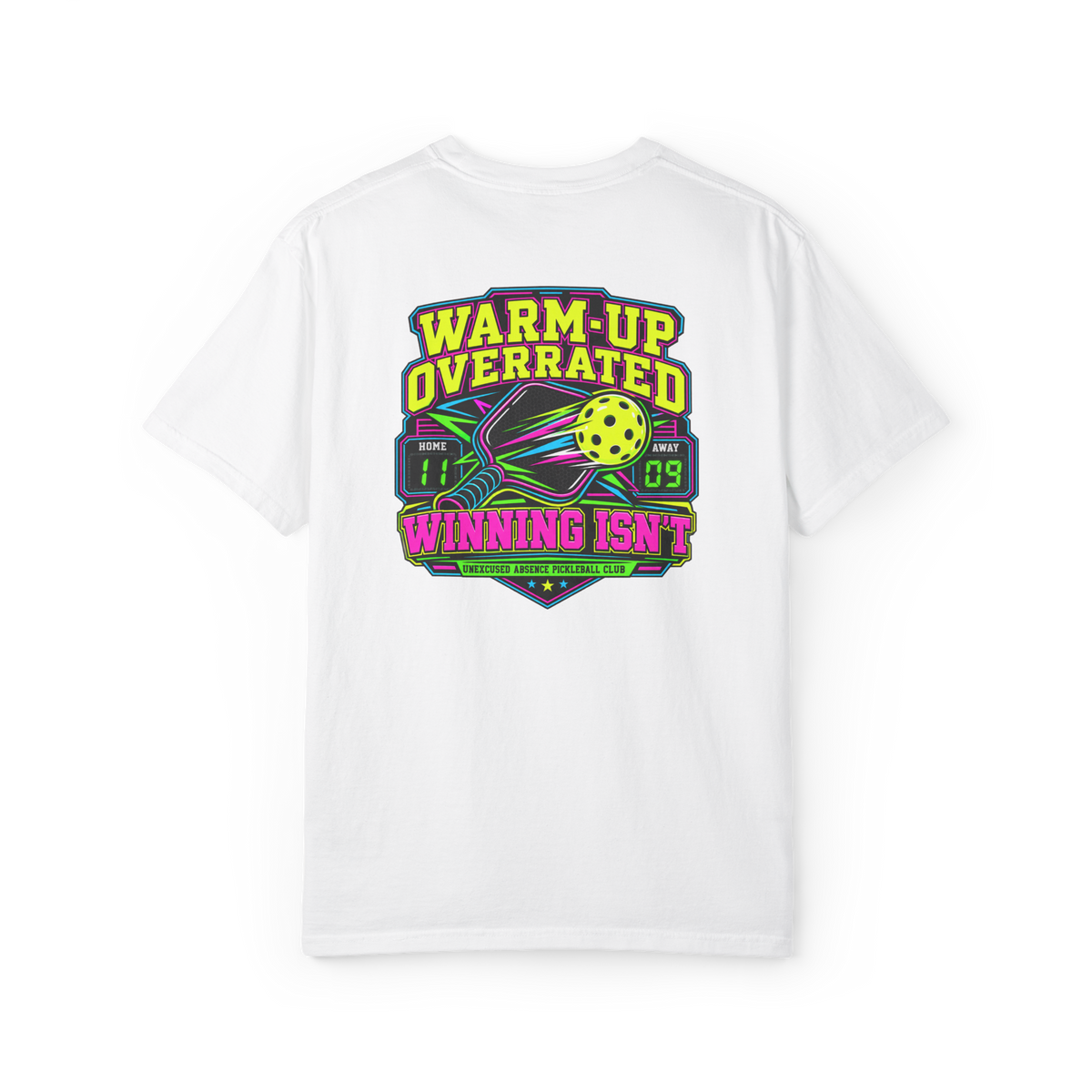 Pickleball ‘Warm Up Overrated, Winning Isn’t'