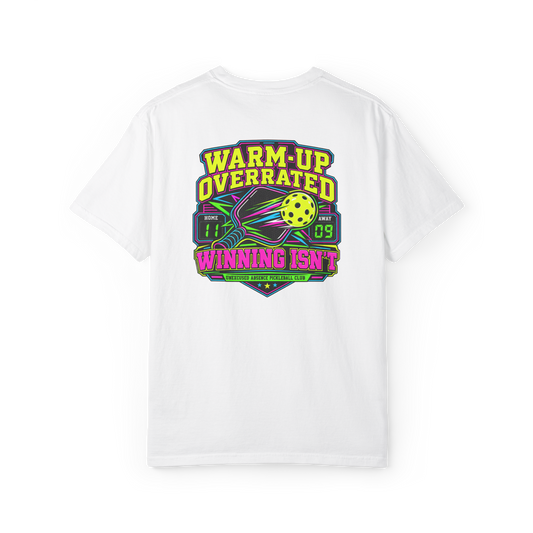 Pickleball ‘Warm Up Overrated, Winning Isn’t'